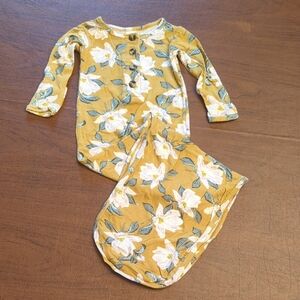 Lou Lou & Company "Samantha" Floral Knotted Sleep Gown